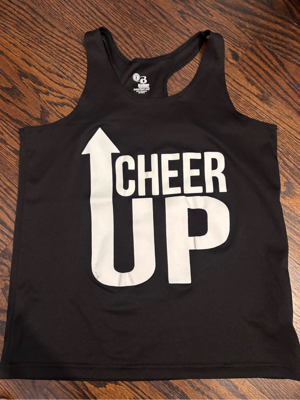Youth cheer Up tank top